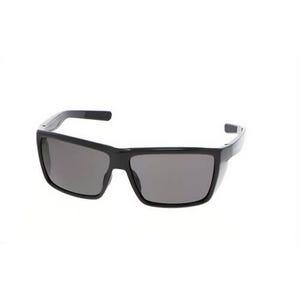 MCR Safety SR212 Swagger® Black Safety Glasses, Gray Lens, Duramass® Hard Coat, Detachable Side-Shields, Retro Style, TPR