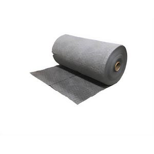 Meltblown WDM200 1-Ply Dimpled Single Weight Straight Absorbent Pad, 18 in L x 15 in W, 25.24 gal/bale Absorption