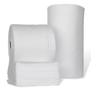 Meltblown WML100 1-Ply Medium Weight Standard Straight Absorbent Pad, 18 in L x 15 in W, 22.92 gal/bale Absorption