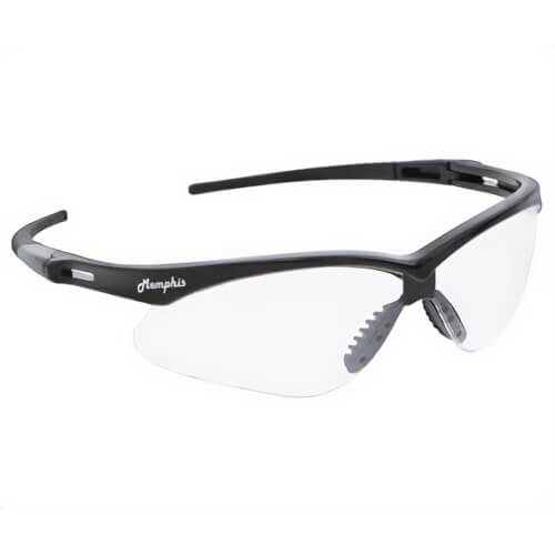 MCR Safety MP110AF Memphis Bifocal Readers Safety Glasses, UV-AF Anti-Fog, Clear Lens, Black, Polycarbonate Frame
