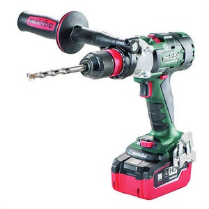 Metabo® 602357620 Ultra-M Brushless Cordless Hammer Drill/Driver Kit with Coolant Through, 1/16 to 1/2 in Keyless Chuck