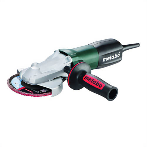 Metabo® 613060420 Flat Head Electric Angle Grinder, 5 in dia Wheel, 5/8-11 UNC Arbor/Shank, 110 to 120 VAC