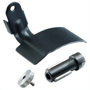 Metabo® 626413000 Protective Guard with Mounting Arbor, for 50 mm Wide Lamella, Fleece Grinding Discs and Fleece Grinding Wheels