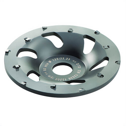 Metabo® 628208000 Professional PCD Cup Wheel, 5 in dia, 7/8 in Center Hole