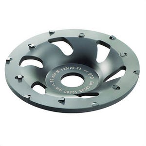 Metabo® 628208000 Professional PCD Cup Wheel, 5 in dia, 7/8 in Center Hole