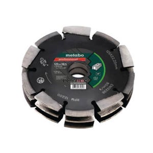 Metabo® 628299000 Diamond Slotting Blade, 5 x 1-3/16 x 7/8