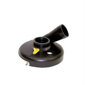 Metabo® 655154000 Dustless Convertible Shroud, 7 in, Rubber, Black