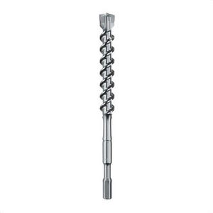 Metabo® 676118000 2-Cutter Hammer Drill Bit, 1/2 in Drill Bit, Spline Shank, 17 in D Cutting, Carbide Cutting Edge, 22 in OAL