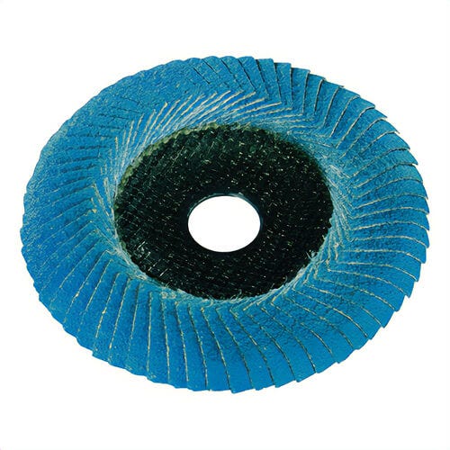 Metabo® 626464000 Flexiamant Super Contaminant-Free High Performance Coated Abrasive Flap Disc with Fins, 5 in dia