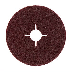 Metabo® 624218000 Close Coated General Purpose Round Hole Slotted Heavy Duty Abrasive Disc, 5 in dia, 7/8 in Center Hole, P24 Grit