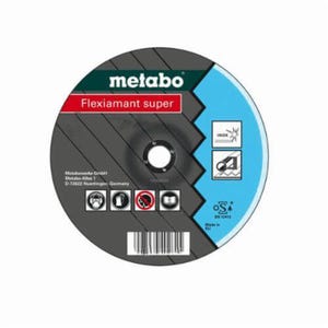 Metabo® 616739000 Flexiamant Super Offset Depressed Center Wheel, 115 mm dia x 6 mm Thick, 22.23 mm Center Hole