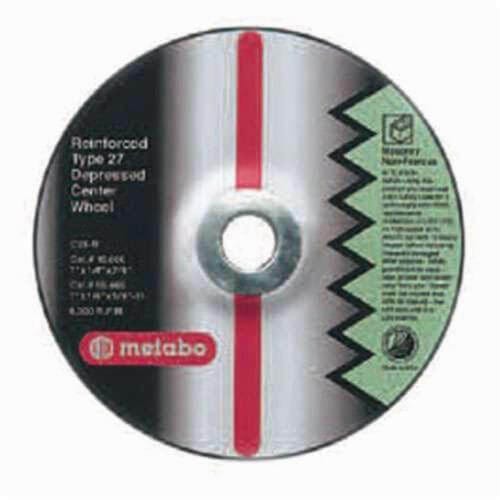 Metabo® 655554000 Original Heavy Duty Cut-Off Wheel, 6 in dia x 1/4 in Thick, 5/8 in Center Hole, 24 Grit, Aluminum Oxide Abrasive