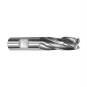 Michigan Drill® 205T 5/8X1/2 Single End End Mill, 5/8 in dia Cutter, 1-3/8 in Length of Cut, 4 Flutes, 1/2 in dia Shank, 3-3/8 in OAL