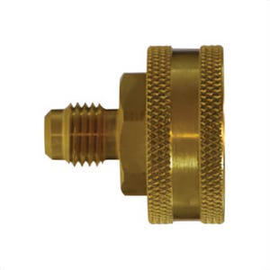 MMM 30138 Swivel Adapter, 3/8 x 3/4 in, Male Flare x FGH, Brass