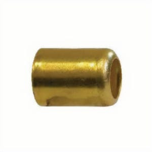 MMM 32535 Smooth Hose Ferrule, 0.85 in Nominal, 0.968 in L, 0.025 mm Thick, ASTMB36 Alloy 268 Brass