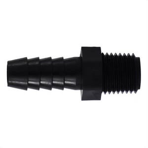 MMM 33017P Hose-to-Pipe Adapter, 1/2 in Nominal, Barb x MIP End Style, Polypropylene