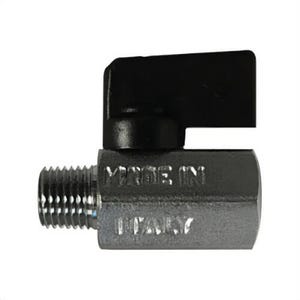 MMM 46903I Mini Ball Valve, 1/4 in Nominal, MNPT x FNPT End Style