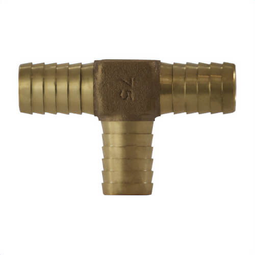 MMM 973965 Hose Tee, 3/4 x 3/4 x 3/4 in Nominal, Barb End Style
