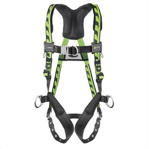 Miller® By Honeywell ACF-TBDUG AirCore™ Harness, Universal, 400 lb, 5000 lb Tensile, Tongue Leg Strap Buckle