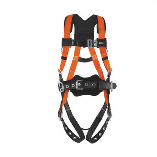 Miller® By Honeywell T4577/XXXLAK Contractor's Harness, 3-Point Non-Stretchable, Series: Titan II™, 3XL, 400 lb Load