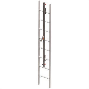 Miller® By Honeywell GG0030 Ladder System Kit, Permanent Vertical Access, Series: GlideLoc®, Specifications: 30 ft System, 310 lb