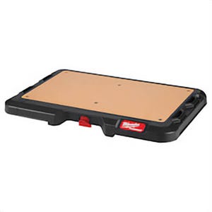 Milwaukee® 48-22-8488 Packout™ Customizable Work Top, 50 lb Capacity, Polymer, Black/Tan