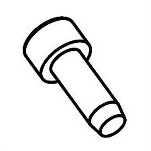 Milwaukee® 05-74-0745 Replacement Bolt, M6 x 16, for use with 6177 Abrasive Cut-Off Machine