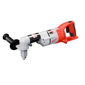 Milwaukee® 0721-20 M28™ Cordless Right Angle Drill, 1/2 in Keyed Chuck, 28 VDC, 1,081 in-lb Torque
