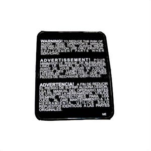 Milwaukee® 10-15-0425 Replacement Warning Label