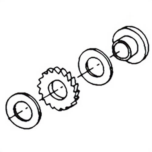 Milwaukee® 14-47-0965 Replacement Brake Set