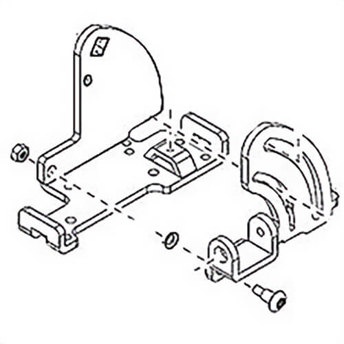 Milwaukee® 14-74-0330 Replacement Bevel Shoe Assembly, for use with 6470 Circular Saw