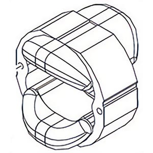 Milwaukee® 18-70-1016 Replacement Motor Field, 120V, for use with 6370 Metal Cutting Saw