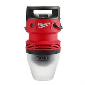 Milwaukee® 2155-AC D11875RADIUS™ 1-Lamp Temporary Job Site Light, LED Lamp, 70 W Lamp, 120 to 277 VAC