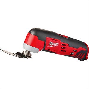 Milwaukee® 2426-20 Cordless Oscillating Multi-Tool Kit, 5,000 to 20,000 OPM Speed, 12 VDC, Lithium-Ion Battery
