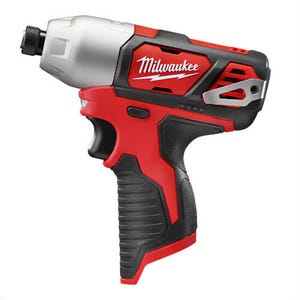 Milwaukee® 2462-20 M12™ Hex Impact Driver Tool Only, 1/4 in