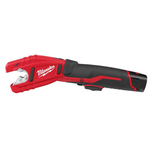 Milwaukee® 2471-21 Cordless Copper Tubing Cutter Kit, 1/2 to 1-1/8 in OD Cutting, 12 VDC, Li-Ion Battery