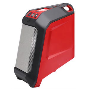 Milwaukee® 2592-20 M12™ Cordless Jobsite Speaker, 12 VDC, Lithium-Ion Battery