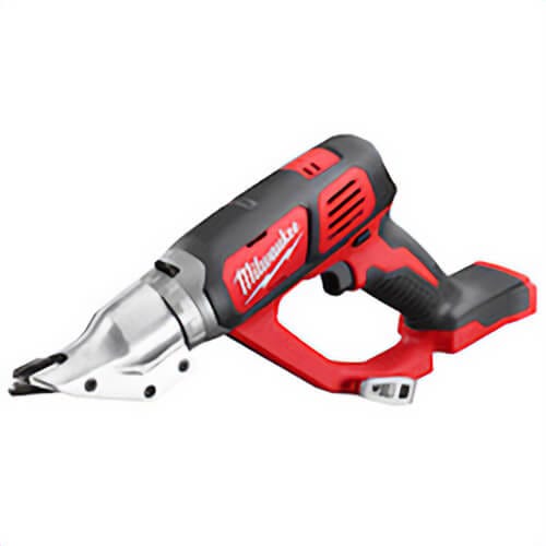 Milwaukee® M18™ 2635-20 Double Cut Cordless Shear, 18 ga Cold Rolled Steel, 22 ga Stainless Steel Cutting, 2300 spm, 15.2 in OAL, Lithium-Ion Battery