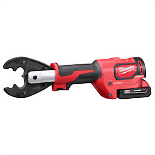 Milwaukee® M18™ Force Logic™ 2678-22BG Utility Crimping Kit with D3 Grooves and Fixed BG Die, 6 ton Crimping, 18 VDC, Li-Ion Battery