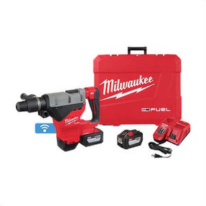 Milwaukee® 2718-22HD M18 Fuel™ Cordless Rotary Hammer Kit, 1-3/4 in SDS-Max® Chuck, 18V, 380 RPM No-Load
