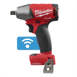 Milwaukee® 2759-20 M18 Fuel™ Compact Impact Wrench with One-Key™ Pin Detent, 1/2 in