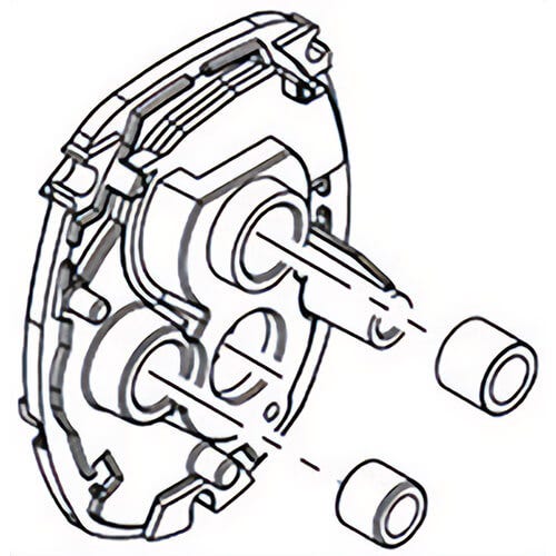 Milwaukee® 28-14-5376 Replacement Diaphragm Assembly, for use with 5375 Hammer Drill