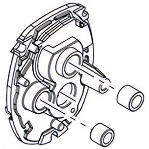 Milwaukee® 28-14-5376 Replacement Diaphragm Assembly, for use with 5375 Hammer Drill