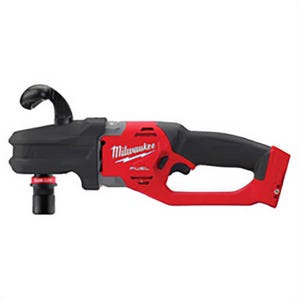 Milwaukee® 2808-20 M18 Fuel™ Hole Hawg™ Cordless Right Angle Drill, Quik-Lok™ Chuck, 18 V, 1550 rpm No-Load, 15.6 in OAL, Redlithium™ Lithium-Ion Battery
