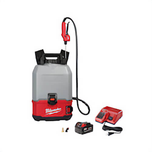Milwaukee® M18™ SWITCH TANK™ 2820-21CS Backpack Concrete Sprayer Kit, 4 gal Tank, 20 to 120 psi Pressure