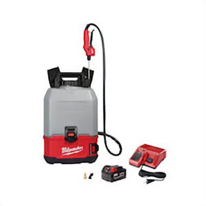 Milwaukee® M18™ SWITCH TANK™ 2820-21CS Backpack Concrete Sprayer Kit, 4 gal Tank, 20 to 120 psi Pressure