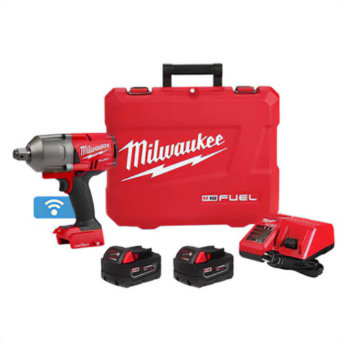 Milwaukee® 2864-22R M18™ High Torque Wrench, 3/4 in Drive 4-Mode Drive, 1,500 ft-lb Torque Rating, 18V, 8.6 in OAL