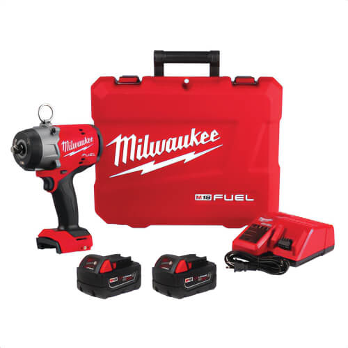 Milwaukee® 2966-22 M18 Fuel™ 1/2 in High Torque Impact Wrench with Pin Detent Kit