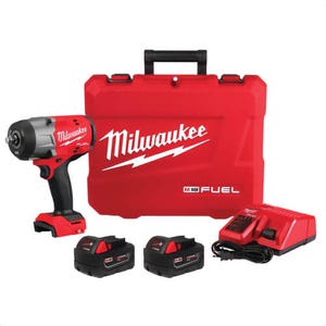 Milwaukee® 2967-22 M18 Fuel™ 1/2 in High Torque Impact Wrench with Friction Ring Kit
