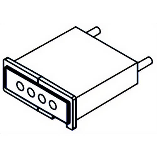 Milwaukee® 31-01-1725 Replacement Light Pipe with Fuel Gauge Label, for use with 2441 M12™ Cordless Caulk and Adhesive Gun